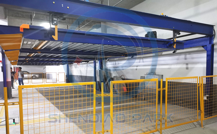 浙江臺(tái)州工廠案例：神雕智能雙層簡易升降機(jī)械車位